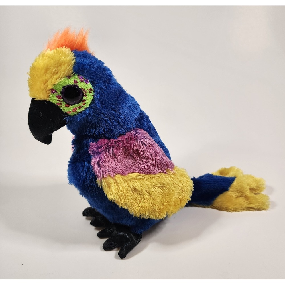 Ty The Beanie Boo's Collection Wynnie The Parrot Stuffed Animal Plush 6.5" NWT
